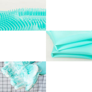 Silicone Dog Grooming Brush Glove