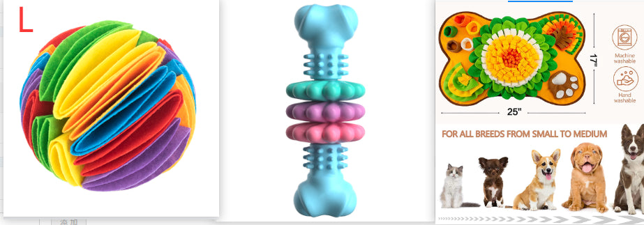 Durable Pet Chew Bone Toy 