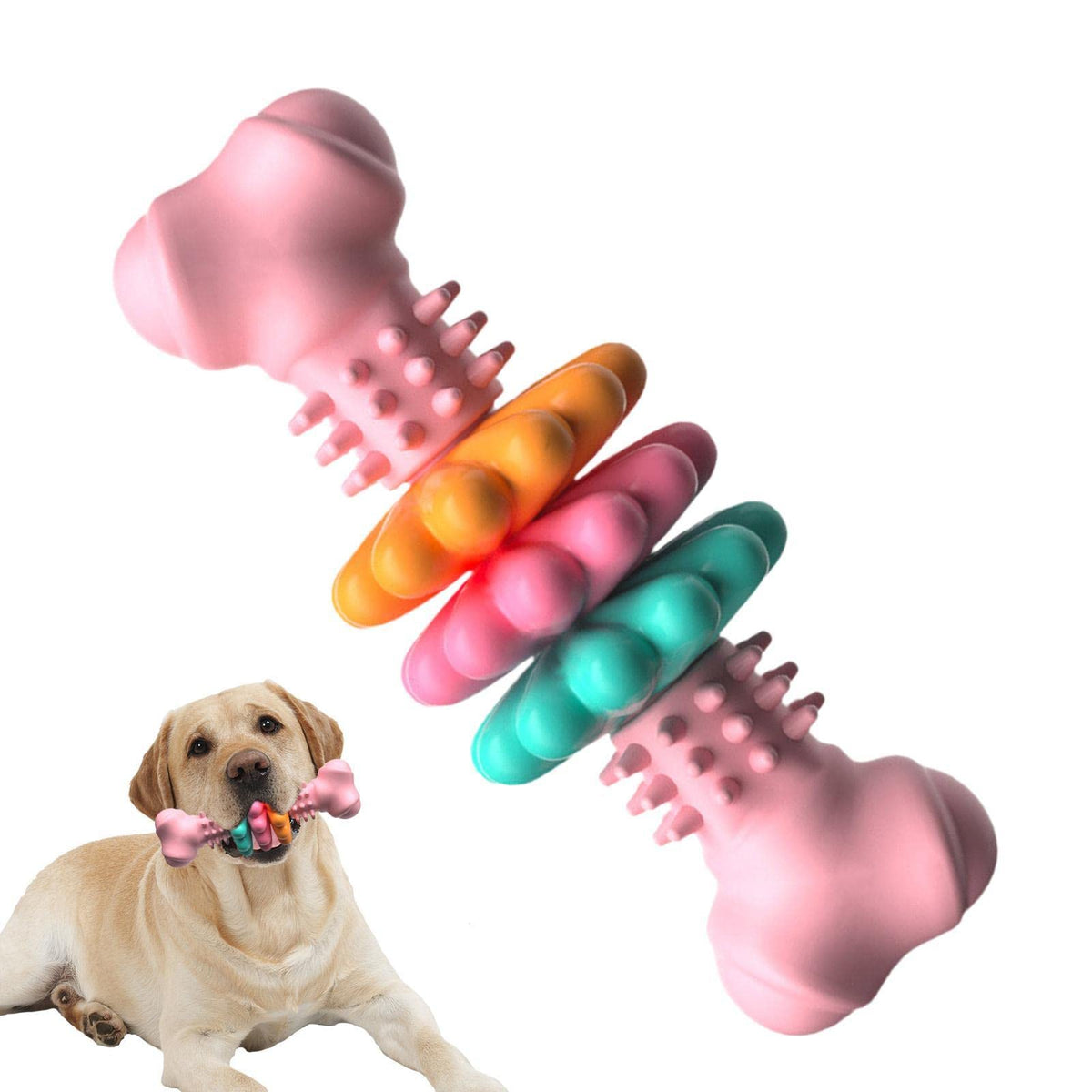 Durable Pet Chew Bone Toy 